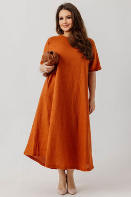 Платье 8808-6/01/Терракотовый