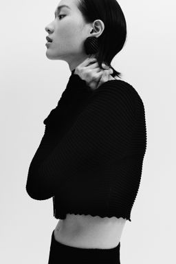 Top en punto con textura - H&m фото 6