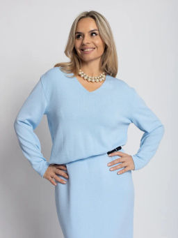 Платье Ф 002/голубой