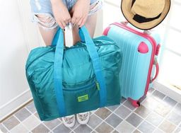 Складная сумка дорожная Everyday 40*30*16 см (1103) Черная - Мой органайзер фото 5