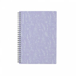Цена за 2 шт. Тетрадь общая с пластиковой обложкой на спирали ErichKrause Lavender, А4, 80 листов, клетка