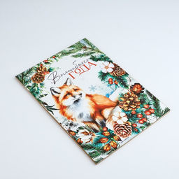Доска разделочная новогодняя Волшебного года, лиса, 27.5?19.5 см - Simaland фото 3