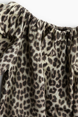 Vestido off-the-shoulder - H&m фото 8