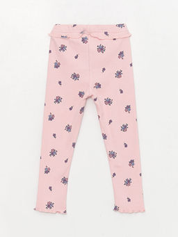 Beli Lastikli ?i?ekli K?z Bebek Tayt - Waikiki фото 2