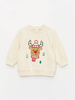 Bisiklet Yaka Erkek Bebek Sweatshirt ve E?ofman Alt 2li - Waikiki фото 2