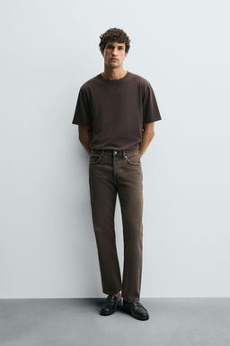 JEANS REGULAR FIT / Marr?n