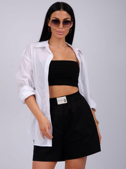 Шорты Сати, сатин хлопок 97% - Малина фото 78