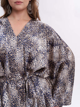 Шелковая леопардовая блузка TBL73537LEO16 - Артесса фото 4