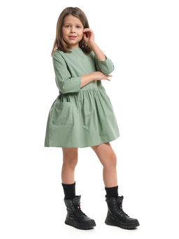 Платье для девочки UD 8073 фисташковый - Mini maxi фото 2