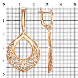 СЕРЬГИ 33015165 - Красная пресня фото 2