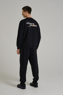 Брюки трикотажные Черный ATSC Knit Track Pants - Anta фото 4