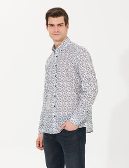 Haki Slim Fit Uzun Kollu G_mlek