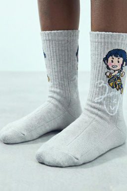 3-PACK OF KPOP DEMON HUNTERS NETFLIX  MID-CALF SOCKS - Zara фото 6