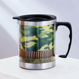 Термокружка 23 февраля, 400 мл