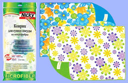 Коврик для сушки посуды из микроф. 38*51см Nicky Home, арт. 22562
