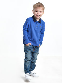Футболка поло UD 7708 хаки - Mini maxi фото 7