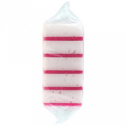 Губка для посуды Коломбина 10х6,7х3см, поролон, абразивная фибра, арома - клубника, набор 5шт (Россия) - Домашняя мода фото 7