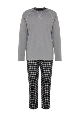 TRENDYOL MAN Siyah Regular Fit Pijama Tak?m? THMAW22PT0426 - Trendyolmilla фото 6