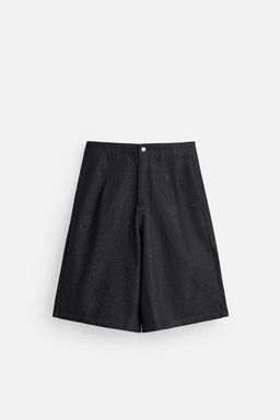 PLEATED WIDE-LEG JORTS - Zara фото 5