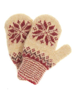 Варежки детские "Звезда" 3 цвета 0411-24