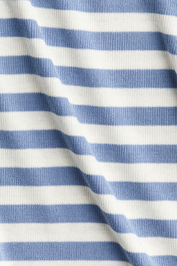 Camiseta en punto de canale - H&m фото 7