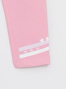 Beli Lastikli Bask?l? K?z Bebek Tayt - Waikiki фото 3