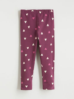 Beli Lastikli K?z ?ocuk Uzun Tayt