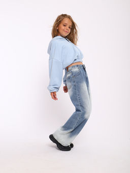 ТД051 Толстовка Porsch 2 (голубой) - Милаша фото 9