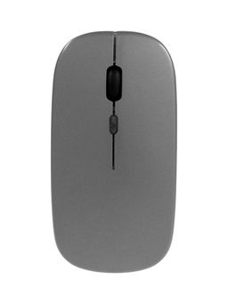 Мышь MB-2.4 беспроводная, оптическая, подсветка, 800-1600 dpi, USB, Bluetooth, серая