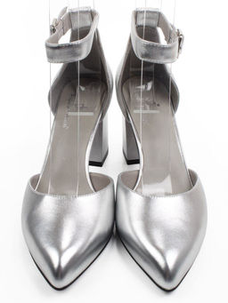 06-A71A-82MT GREY/SILVER Туфли женские (натуральная кожа)