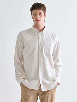 Regular Fit Uzun Kollu Arm?rl? Erkek G?mlek