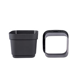 Горшок для цветов 4л d188 h 176мм серый HILLS - Полимербыт фото 5