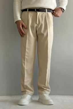 Kahverengi Erkek Baggy Fit Kadife Pantolon TMNAW26PL00022 - Trendyolmilla фото 18