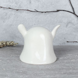 Подсвечник Призрак 9,5х11,5х9,5 см Хеллоуин / 120W /уп 96/ПРОМО АКЦИЯ