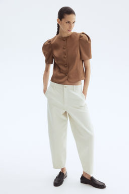 Blusa con manga puffy - H&m фото 2