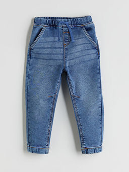 Beli Lastikli Erkek ?ocuk Jean Pantolon