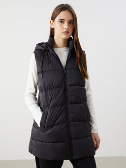 Kap??onlu Kad?n ?i?me Yelek