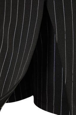 TRENDYOLMILLA Lacivert Cizgili Mini Yuksek Bel Orme Sort Etek TWOSS23SR00076  фото 7