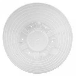 Горшок для цветов пластмассовый "Бриз" 1,7л, белый (Россия)