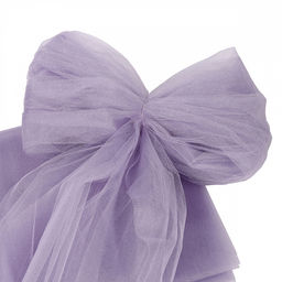 Фатин Кристалл средней жесткости блестящий арт.K.TRM шир.300см, 100% полиэстер цв. 83 К уп.5м - св.сиреневый