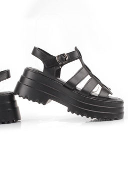 08-PEY337-1 BLACK Босоножки женские