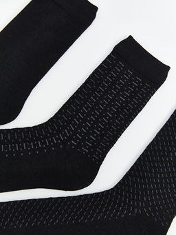 Bask?l? Erkek Soket ?orap 7li