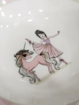 Салатник керамика, Балерина, 350 мл, 15 см, детский, Daniks (457972)  фото 3