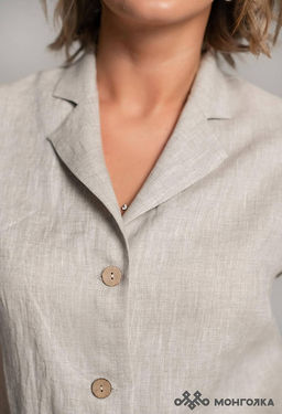 Рубашка из 100% льна премиального качестваМехико - Vals фото 5