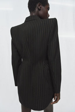 ZW COLLECTION PINSTRIPE BLAZER DRESS - Zara фото 4