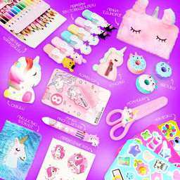 Большой подарочный набор Единорожки, 32 предмета