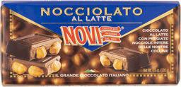Шоколад Novi молочный с фундуком 130 г, Италия