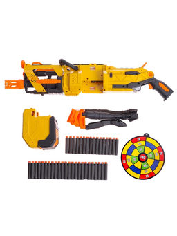 Бластер Скорострел, стреляет мягкими пулями, работает на батарейках - Simaland фото 6