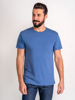 Футболка мужская короткий рукав GREG G145-RD-6035_R (джинс)  фото 7