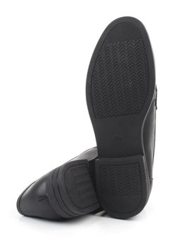 03-DEB16-1 BLACK Лоферы женские (натуральная кожа)